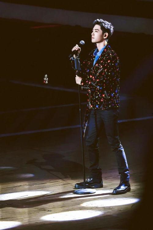 明星肖战图,图解国民偶像的时尚风采