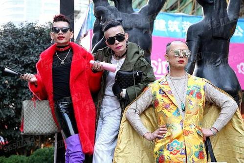 三个男人穿女装网红,揭秘网红男团跨界风采